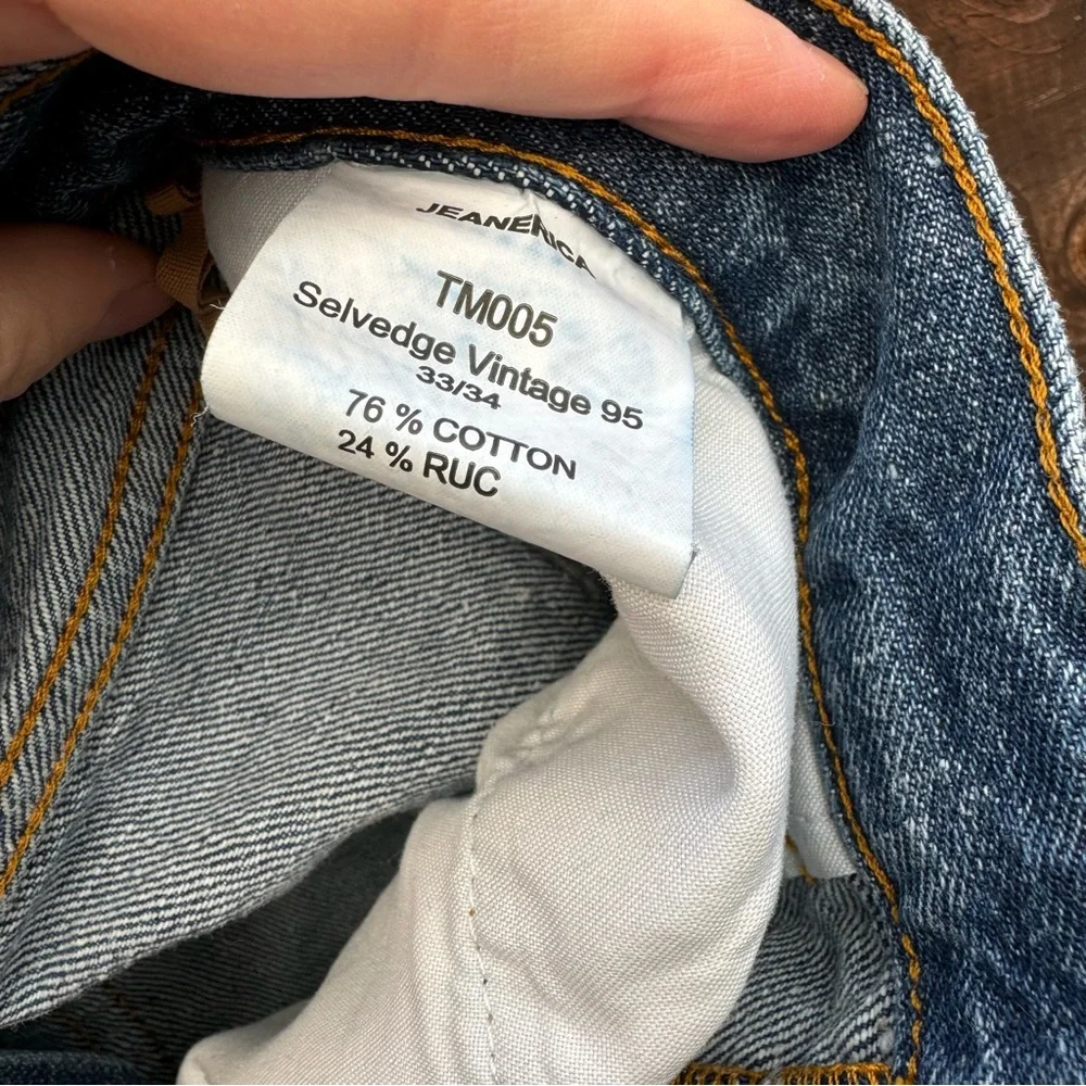 Jeanerica Jeans TM005 Vintage 95 - 33 X 34